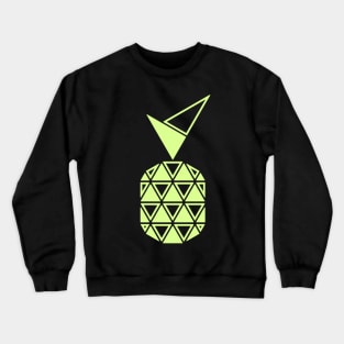 Geometric Future Pineapple Crewneck Sweatshirt